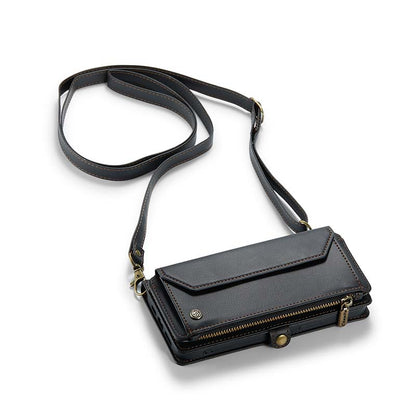 CaseMe Crossbody RFID Phone Bag Black