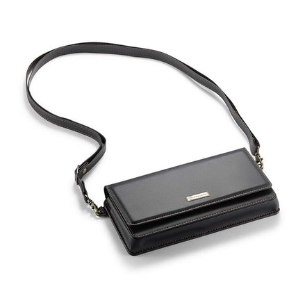 CaseMe Multifunctional Crossbody Phone Bag Black