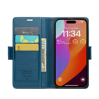CaseMe RFID Wallet Case Blue